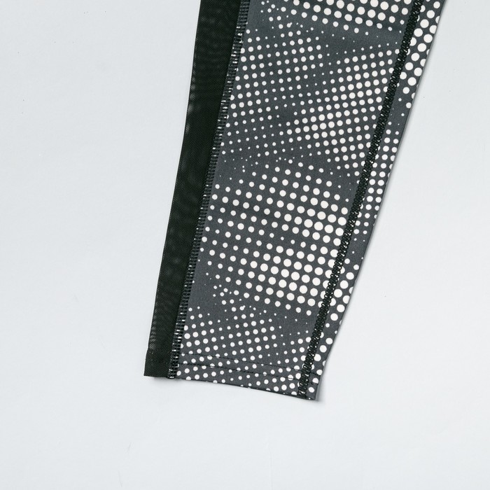 Легинсы женские спортивные 89100 цвет серый меланж, размер 44-48 (M/L)