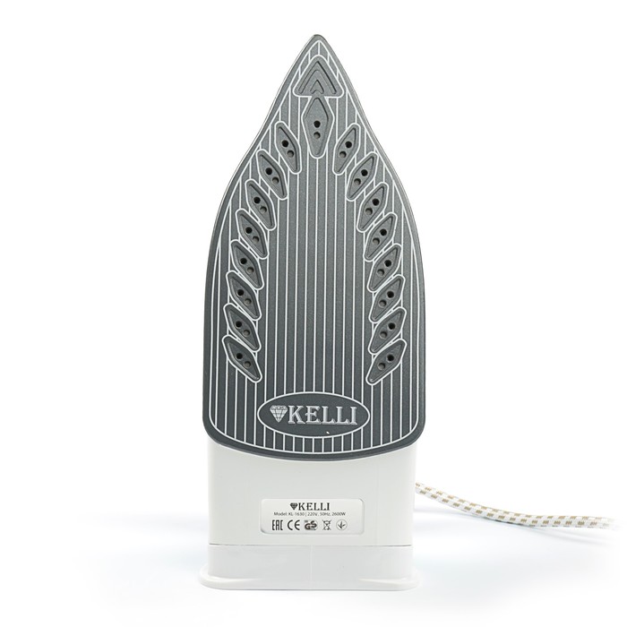 Утюг KELLI KL-1630, 2600 Вт, керамическое покрытие, самоочистка, паровой удар