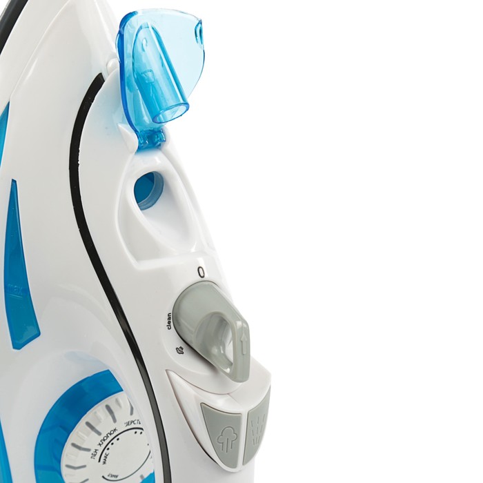 Утюг KELLI KL-1630, 2600 Вт, керамическое покрытие, самоочистка, паровой удар