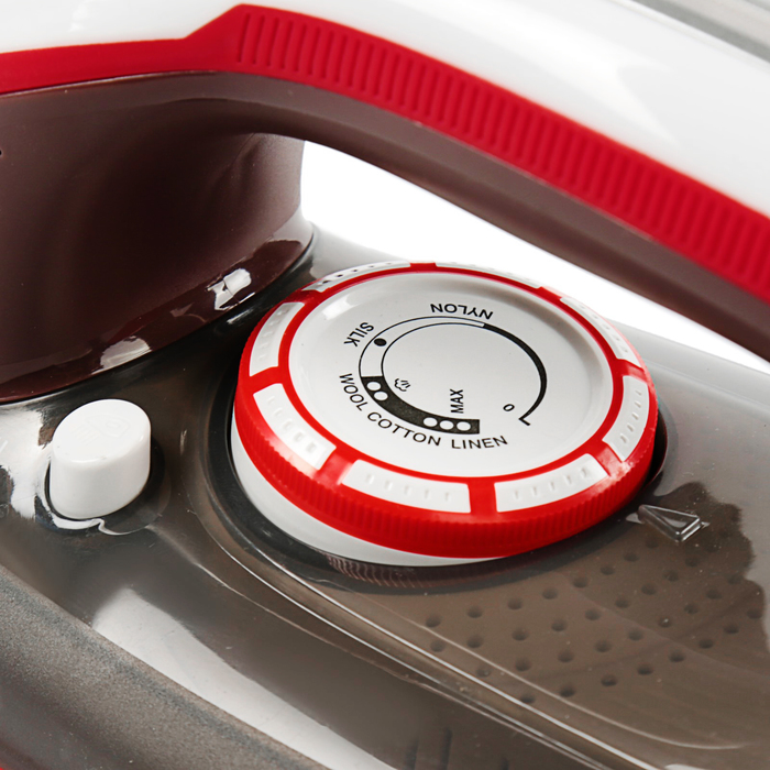 Утюг KELLI KL-1633, 2600 Вт, керамическое покрытие, самоочистка, паровой удар