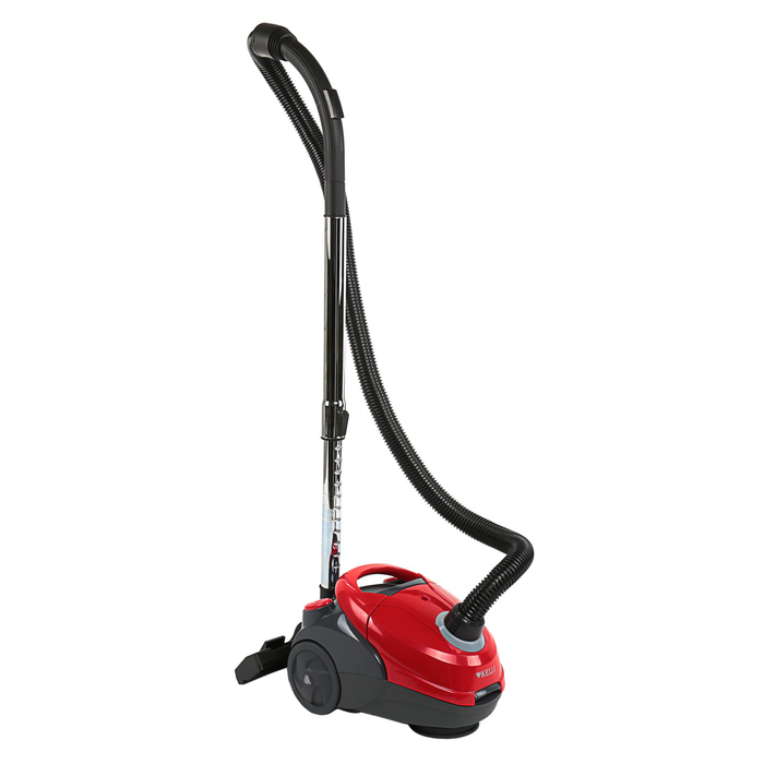 Пылесос KELLI KL-8006, 2000 Вт, мешок  2,5 л. металлическая телескопическая трубка