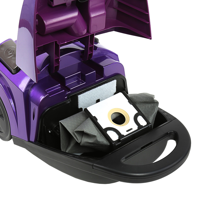 Пылесос KELLI KL-8011, 2400 Вт, мешок 2,5 л., металлическая телескопическая трубка.