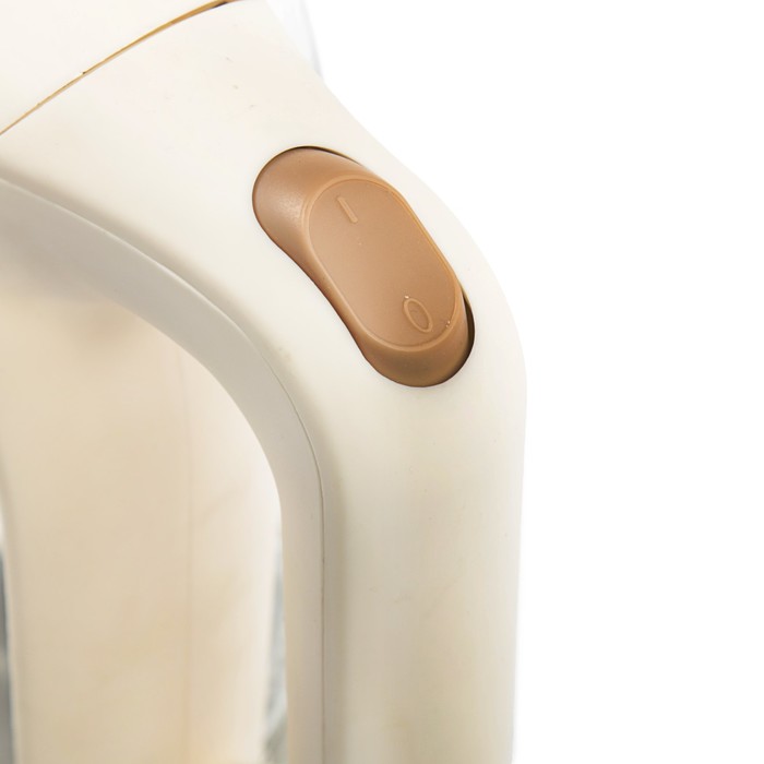 Электрический чайник KELLI KL-1337, 1.8 л, 2200 Вт, подсветка, белый