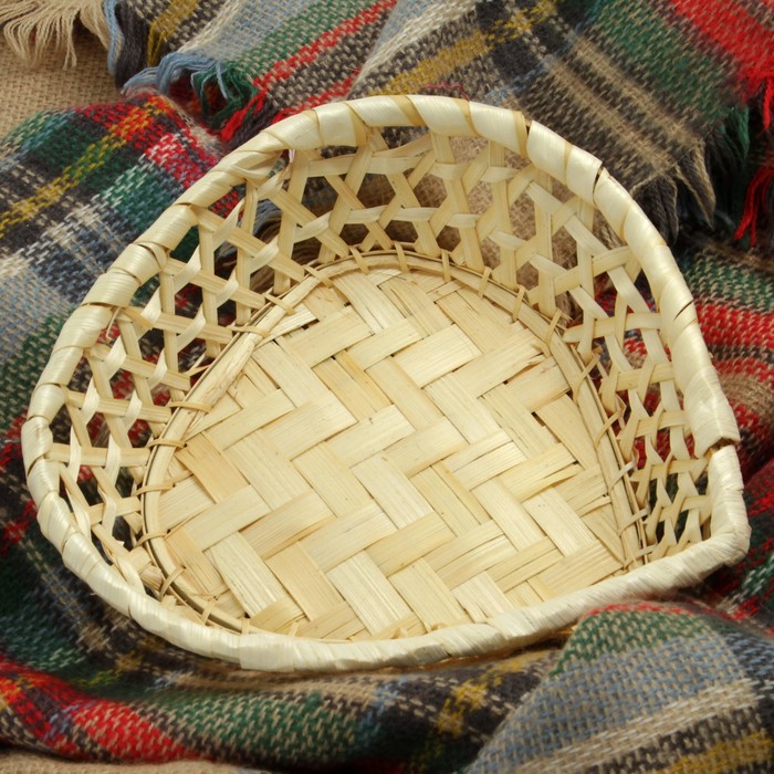 Хлебница "Сердце" бамбук 20 см