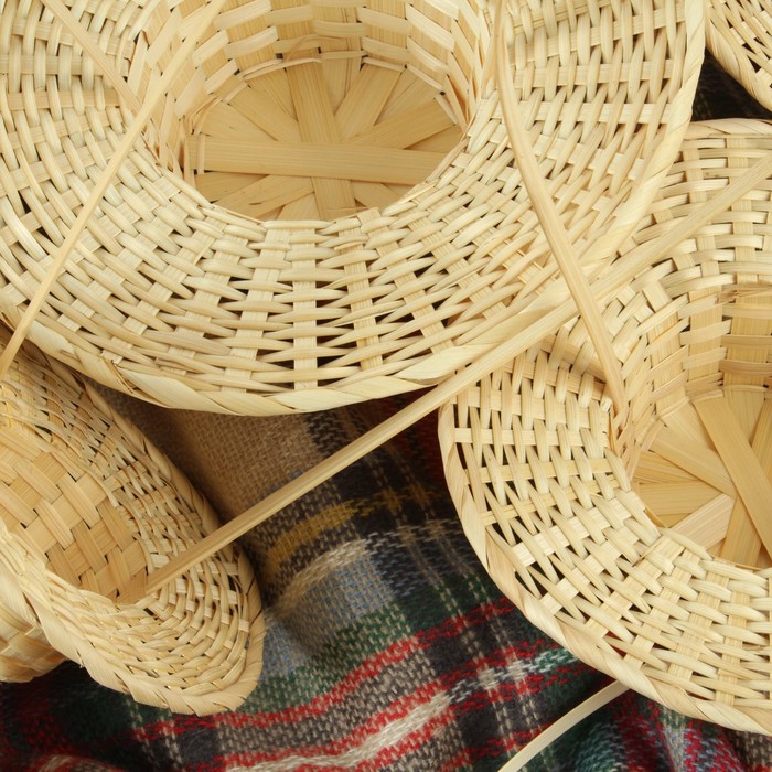 Набор корзинок "Мираж" бамбук 7 штук (d27/H8;24/7;23/7;20/7;18,5/7;16,5//6;15/4) см