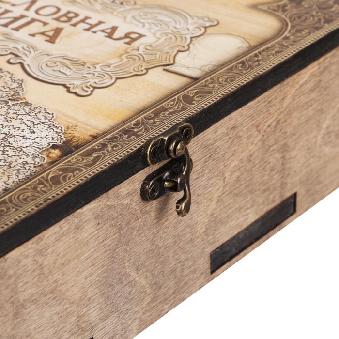 Родословная книга в шкатулке "Древо семьи"