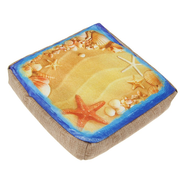 Лежанка-антистресс "Морское дно", 37 х 37 х 7 см