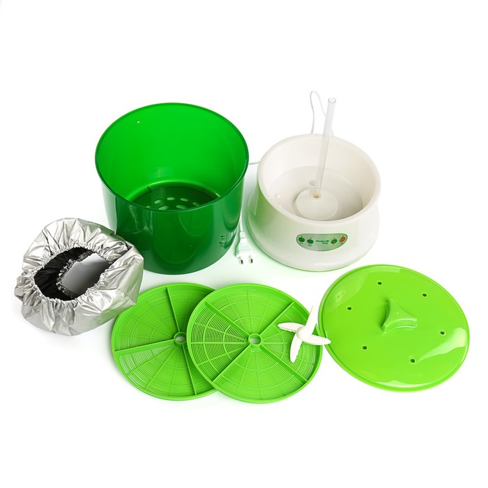 Проращиватель семян ДоброСад стройность DS01, зеленый