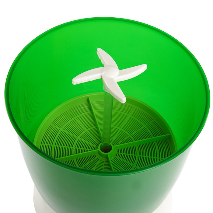 Проращиватель семян ДоброСад гармония DS03T, с таймером, зеленый