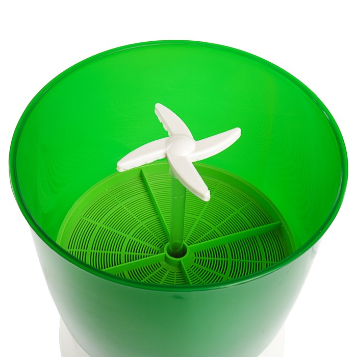 Проращиватель семян ДоброСад изобилие PRO DS03T, с таймером, доп. лоток, зеленый