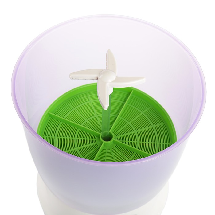 Проращиватель семян ДоброСад процветание PRO DS04T, с таймером, доп. лоток, фиолетовый