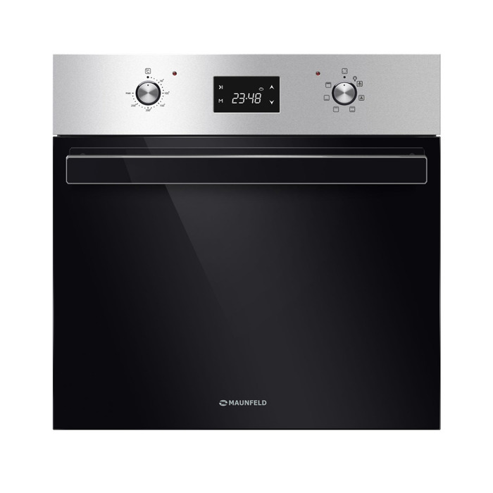 Духовой шкаф Maunfeld CEOK.656S1, электрический, 65 л, 7 функций, класс А, серебристый/черный 3407