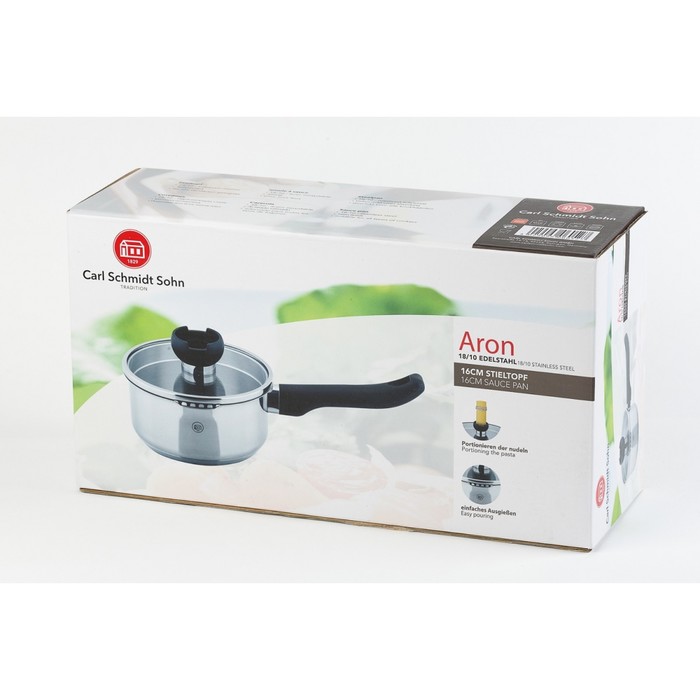 Ковш с крышкой CSS ARON 16 см