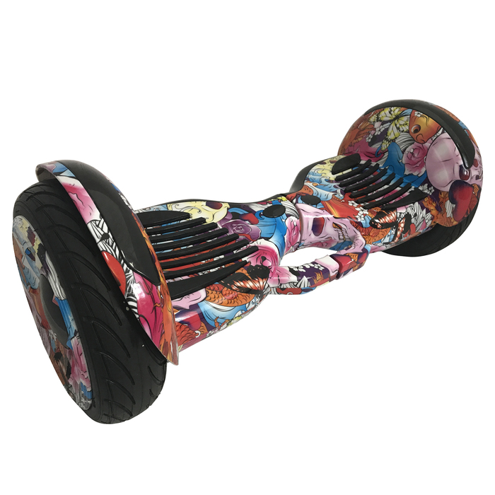 Гироскутер Smart Balance 10,5" Sport самобаланс, ручка на корпусе, New ghost