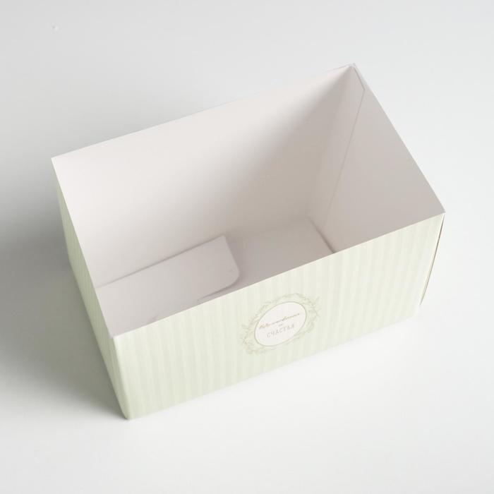 Складная коробка «Верь в счастье», 12 х 17 х 10 см