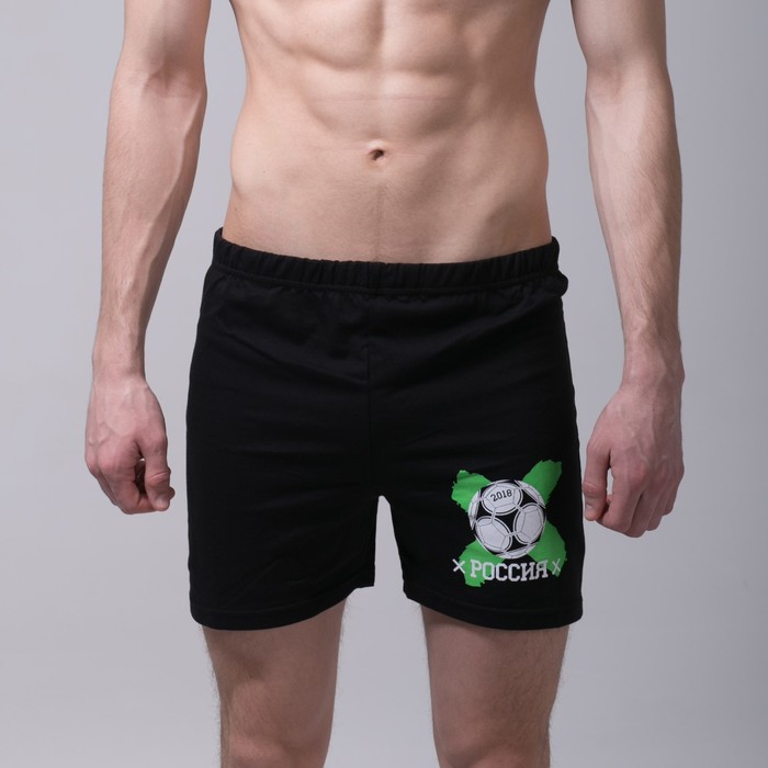 Трусы мужские KAFTAN "Мяч", черный, размер 48