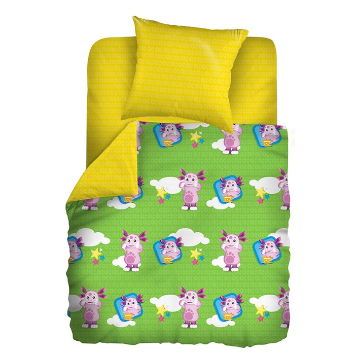 Детское постельное бельё детский "Волшебные облака", 100*150, 112*147, 40*60, поплин, хл100% 110 гм