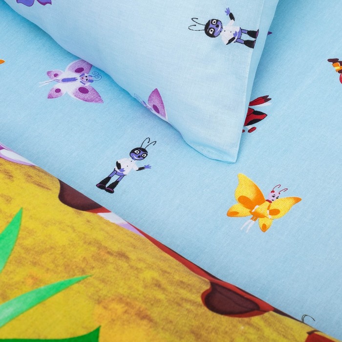 КПБ 1,5 сп "Футбольная команда", 150*214, 143*215, 70*70, бязь, хл100% 120 гм