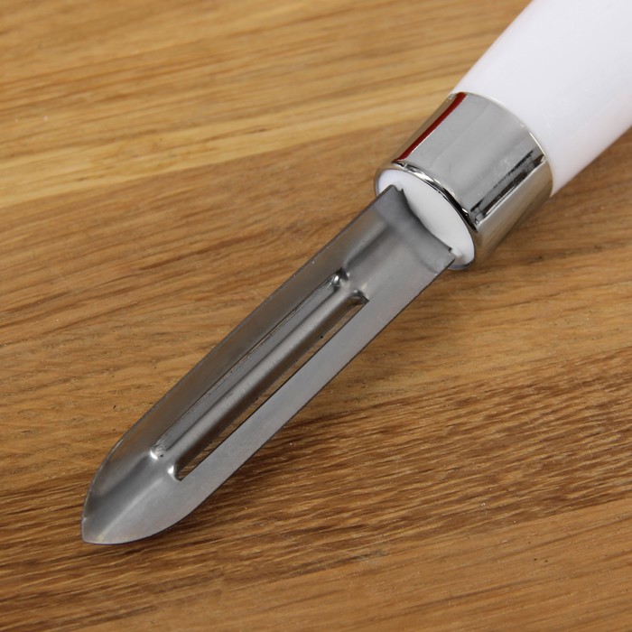 Овощечистка "Скина" вертикальня, цвет белый