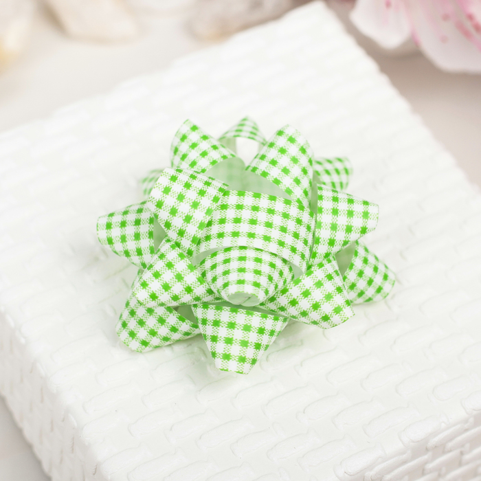 Бант-звезда №5 (НАБОР 12 ШТ) МИКС