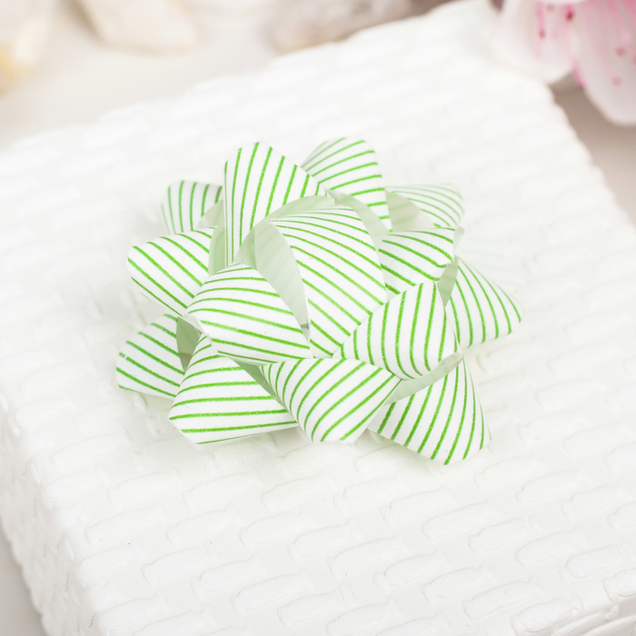 Бант-звезда №5 (НАБОР 12 ШТ) МИКС