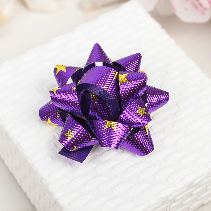 Бант-звезда №5 (НАБОР 54 ШТ) МИКС