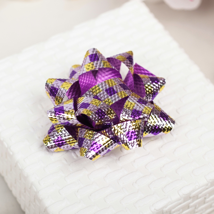 Бант-звезда №5 (НАБОР 54 ШТ) МИКС