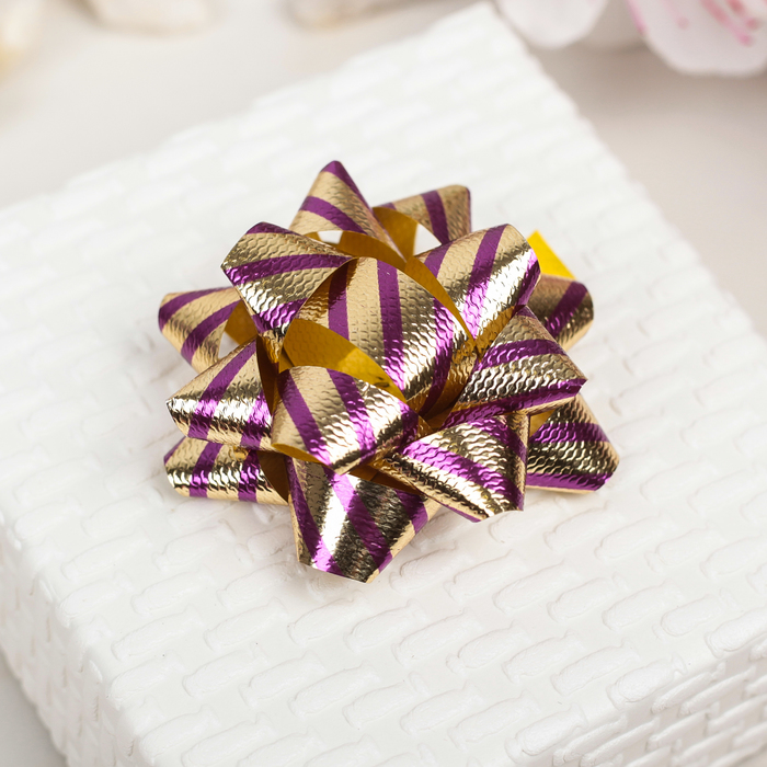 Бант-звезда №5 (НАБОР 54 ШТ) МИКС