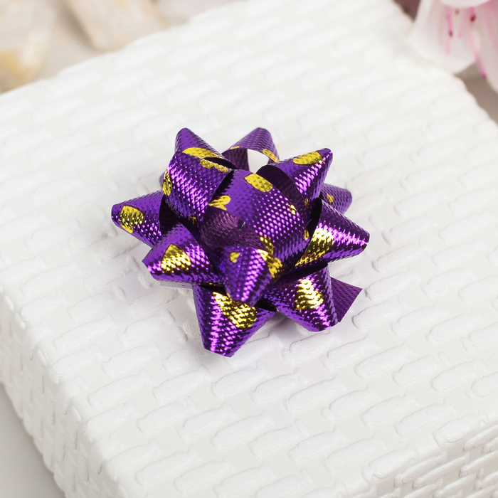 Бант-звезда №3,6 (НАБОР 100 ШТ) МИКС