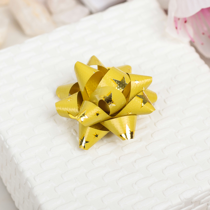 Бант-звезда №3,6 (НАБОР 100 ШТ) МИКС