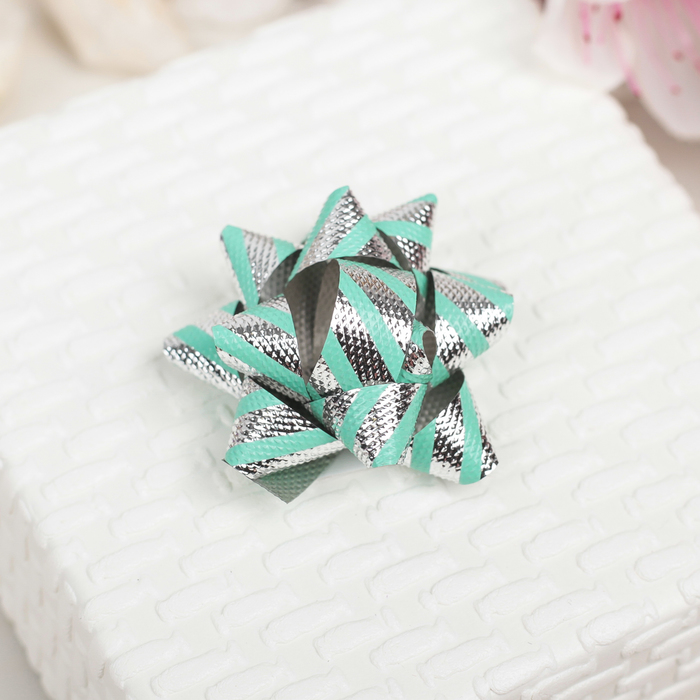 Бант-звезда №3,6 (НАБОР 100 ШТ) МИКС