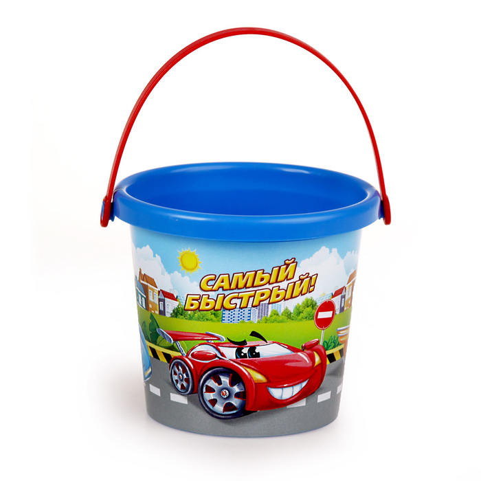 Ведро малое с IML наклейкой «Самый быстрый»