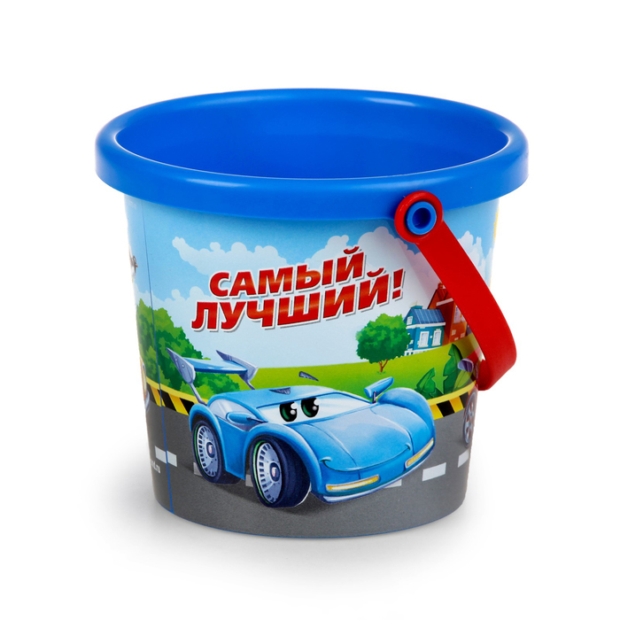 Ведро малое с IML наклейкой «Самый быстрый»