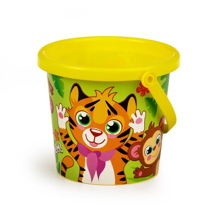 Ведро малое с IML наклейкой «Давай поиграем»