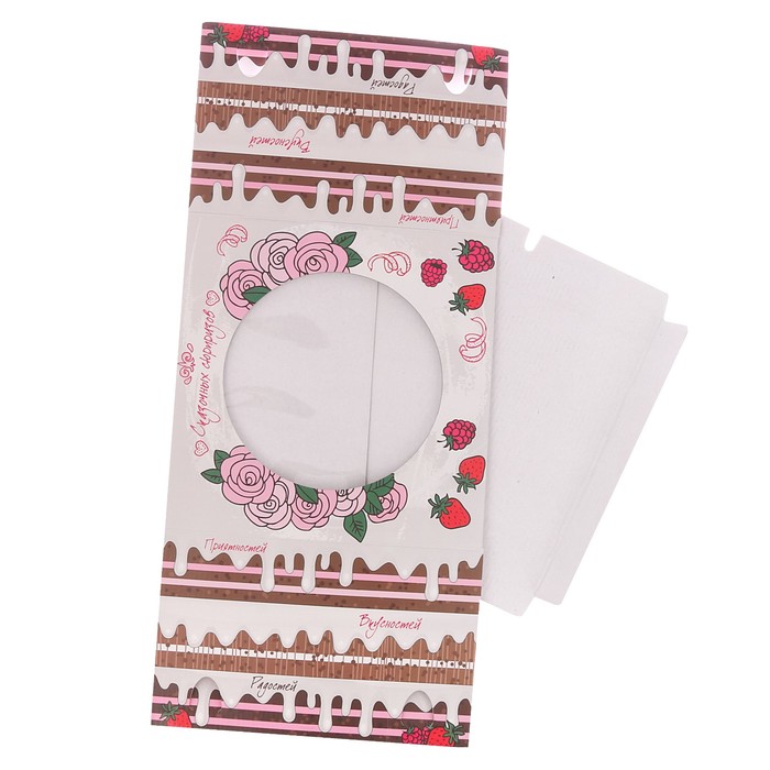 Коробка для торта «Сказочных сюрпризов», 25 х 25 х 10 см