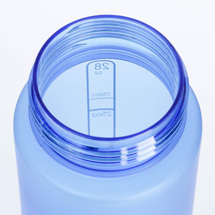 Бутылка для воды 850 мл, спортивная, матовая, микс, 7.5х25 см