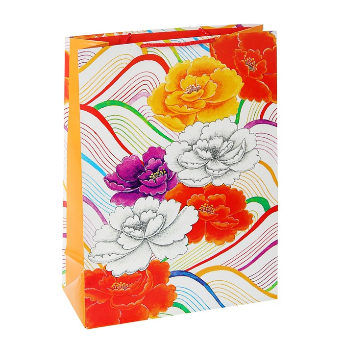 Пакет подарочный "Весеннее чувство", 36 х 26 х 11,5 см