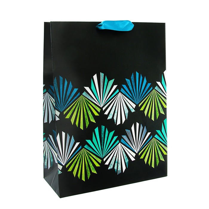 Пакет подарочный "Хиппи" премиум, 36 х 26 х 11,5 см