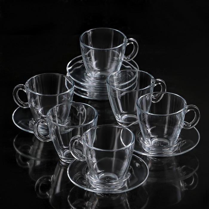 Набор чайный 215 мл "Аква", 12 предметов