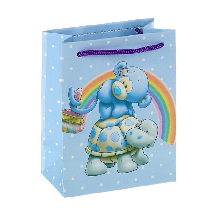 Пакет подарочный "Милаша", 14,5 х 11,5 х 6,5 см