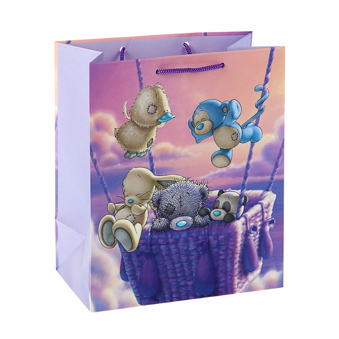 Пакет подарочный "Полет нормальный", 24 х 20,3 х 11,5 см