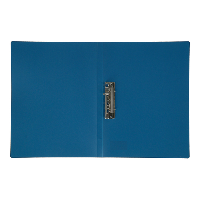 Папка с зажимом А4, 500 мкм, корешок 15 мм, Calligrata, до 100 листов, синяя