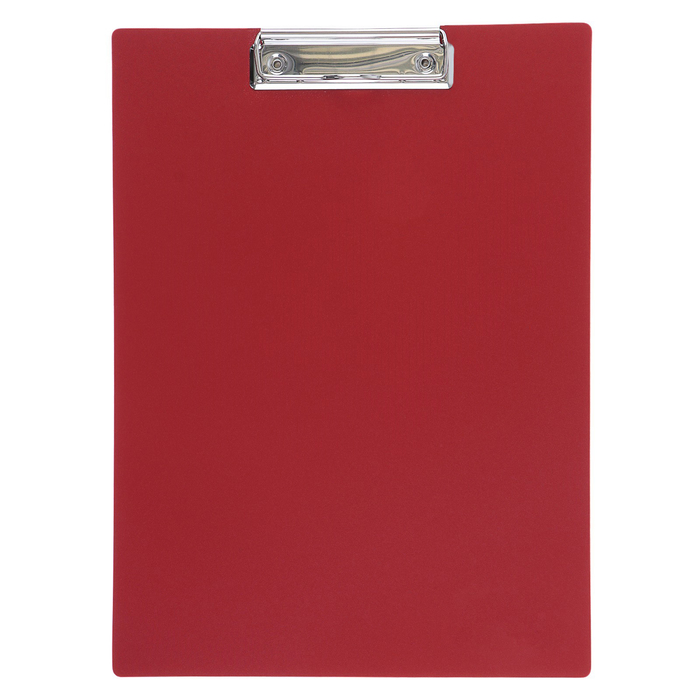 Планшет с прижимом А4, Calligrata, песок, красная