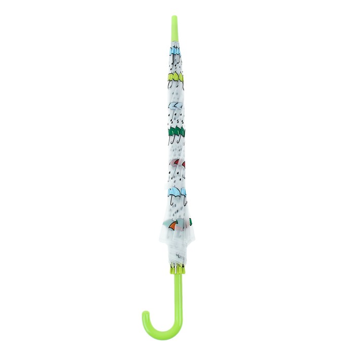 Зонт детский полуавтоматический "Зонтики", r=45,5см, цвет МИКС