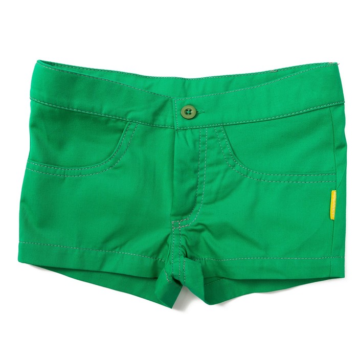 Шорты для девочки, рост 128 см, цвет зелёный 131-021-11