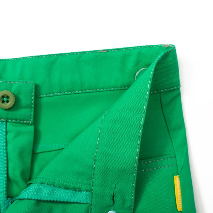 Шорты для девочки, рост 128 см, цвет зелёный 131-021-11