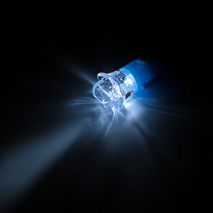 Ручка шариковая-прикол МИКС Роза с фонариком