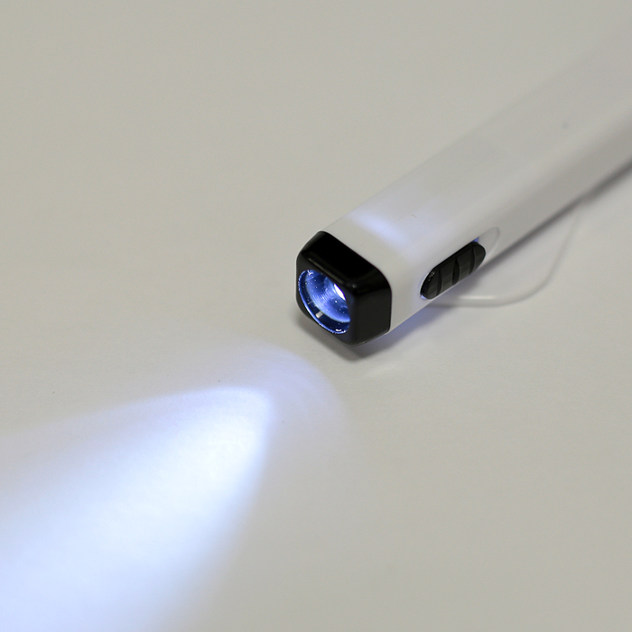 Ручка шариковая-прикол МИКС с фонариком