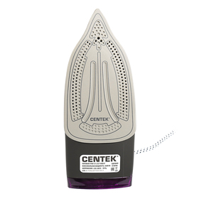 

Утюг Centek CT-2327 VIOLET, 2600 Вт, керамическая подошва, 380 мл, фиолетовый