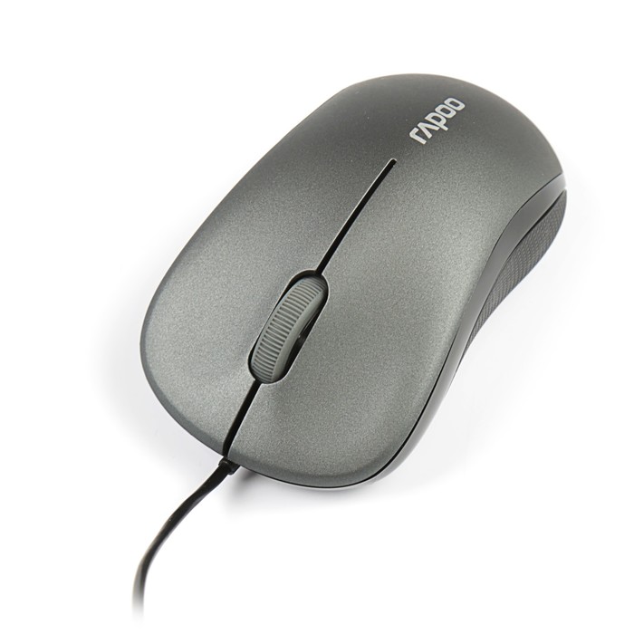 Мышь проводная Rapoo N1130, grey